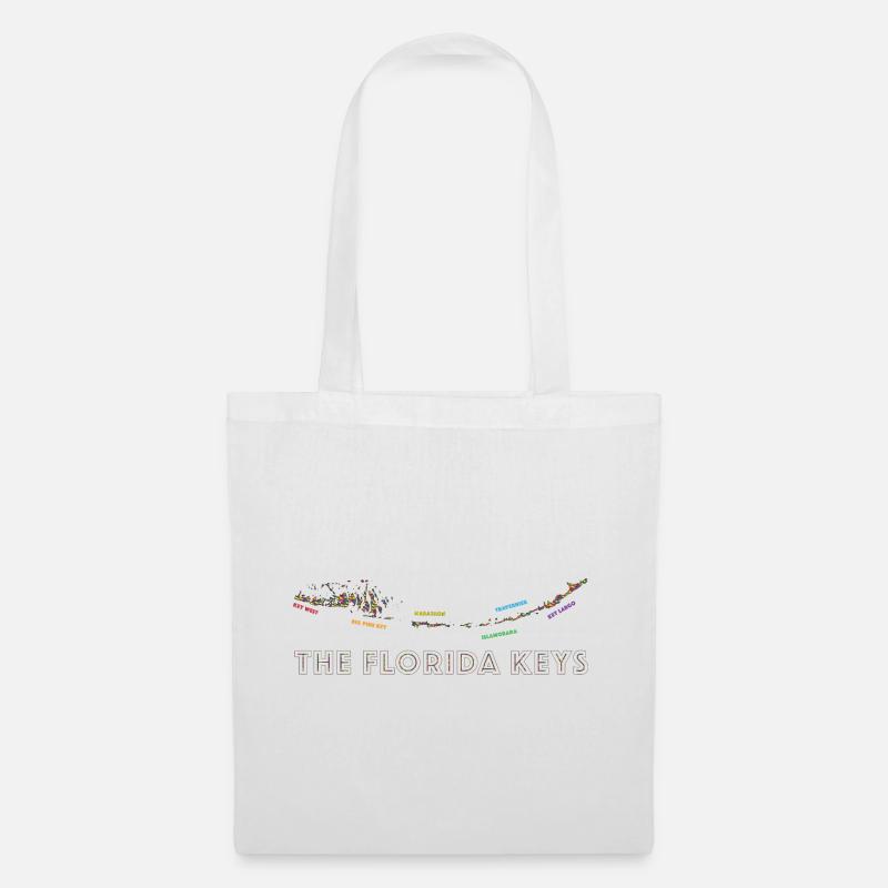 Der Stolz der Florida Keys - Stoffbeutel - Weiß