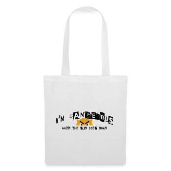 Quand le soleil se couche - Sac en tissu - blanc - Devant