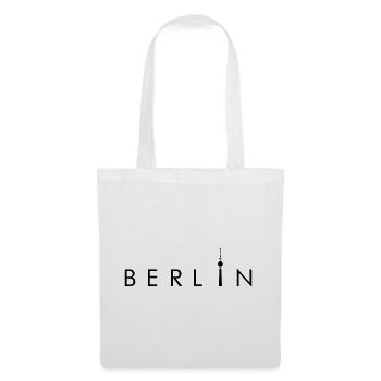 Berlin - Stoffbeutel - Weiß - Vorne