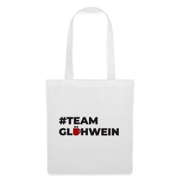 Team Glühwein - Stoffbeutel - Weiß - Vorne