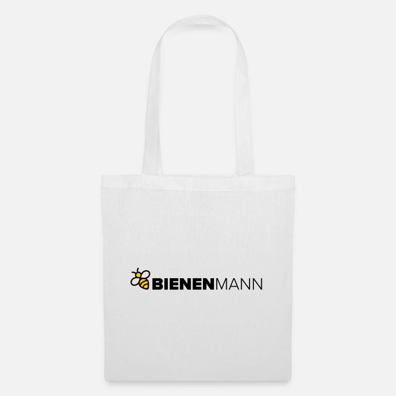 Bienenmann - Stoffbeutel - Weiß