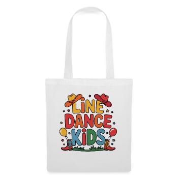 Line Dance Kids Kids Dancing Line Dance - Tote Bag - white - Front