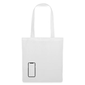 phone X Shirt - Stoffbeutel - Weiß - Vorne