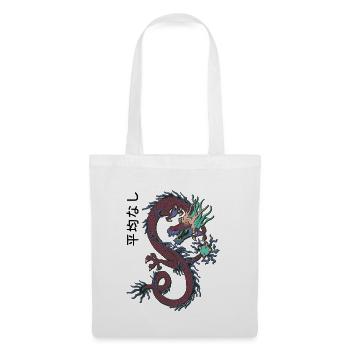 Dragon Streetwear Dragon Japanese Manga Asia - Tote Bag - white - Front