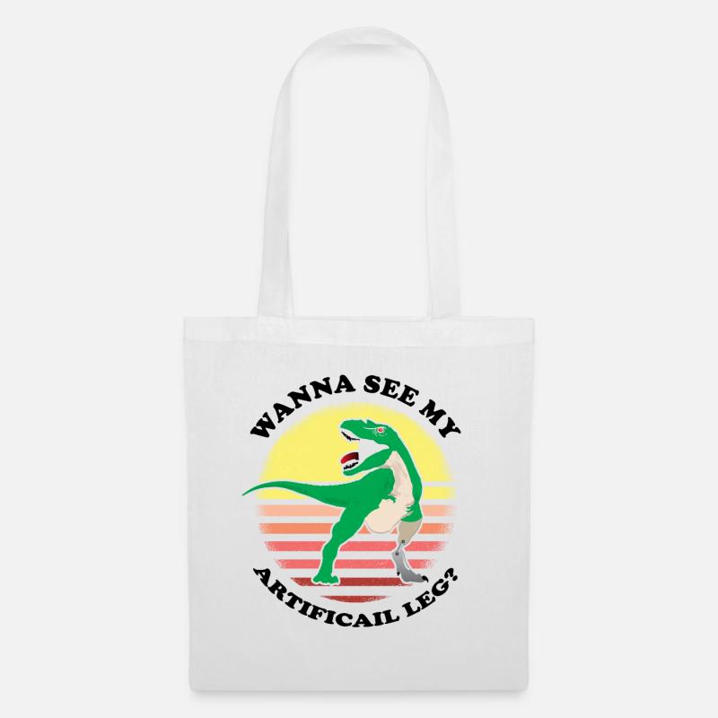 Bionic leg design for leg prostheses - Tote Bag - white