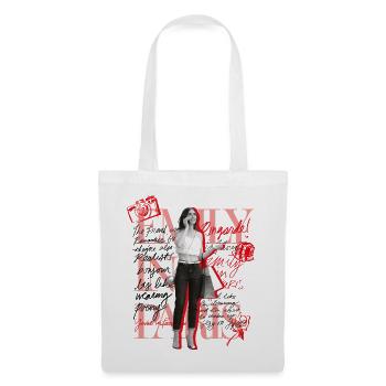 Emily In Paris Quotes Of Emily In Red - Tote Bag - white - Front