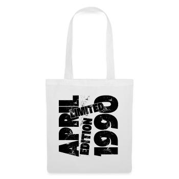 April LIMITED EDITION 1990 - Tote Bag - white - Front