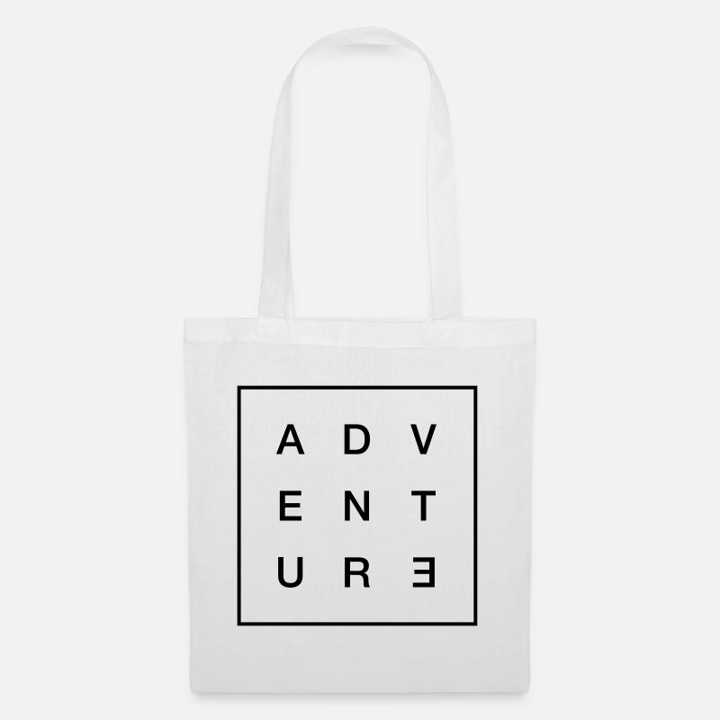Adventure - Stoffbeutel - Weiß