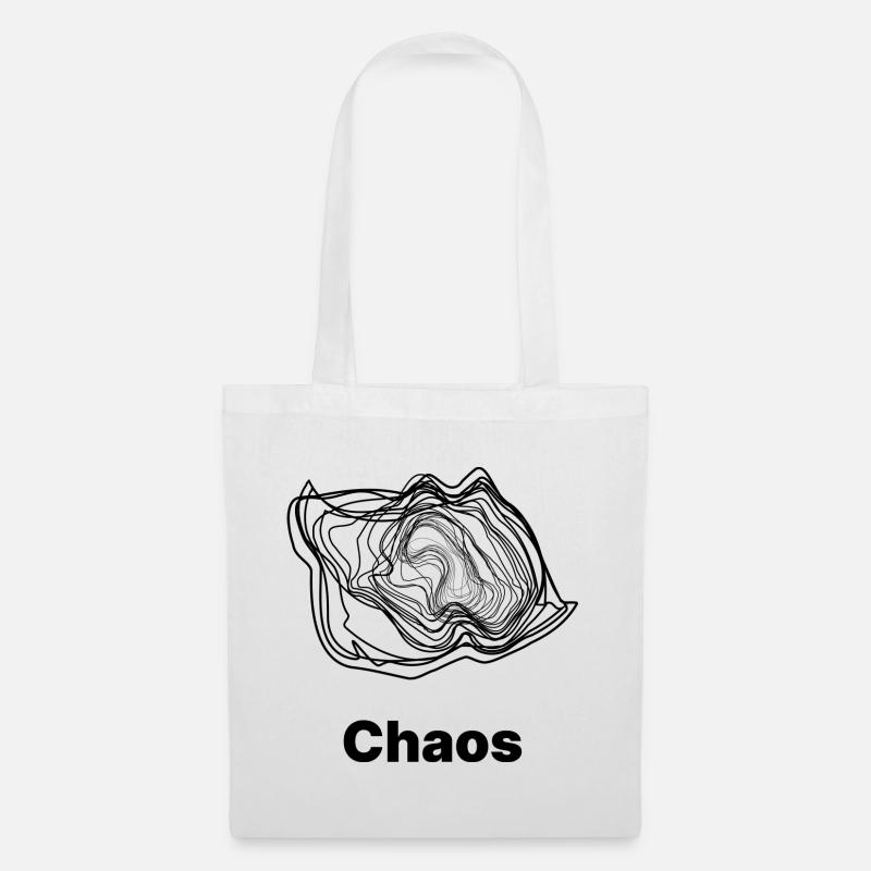 chaos - Stoffbeutel - Weiß