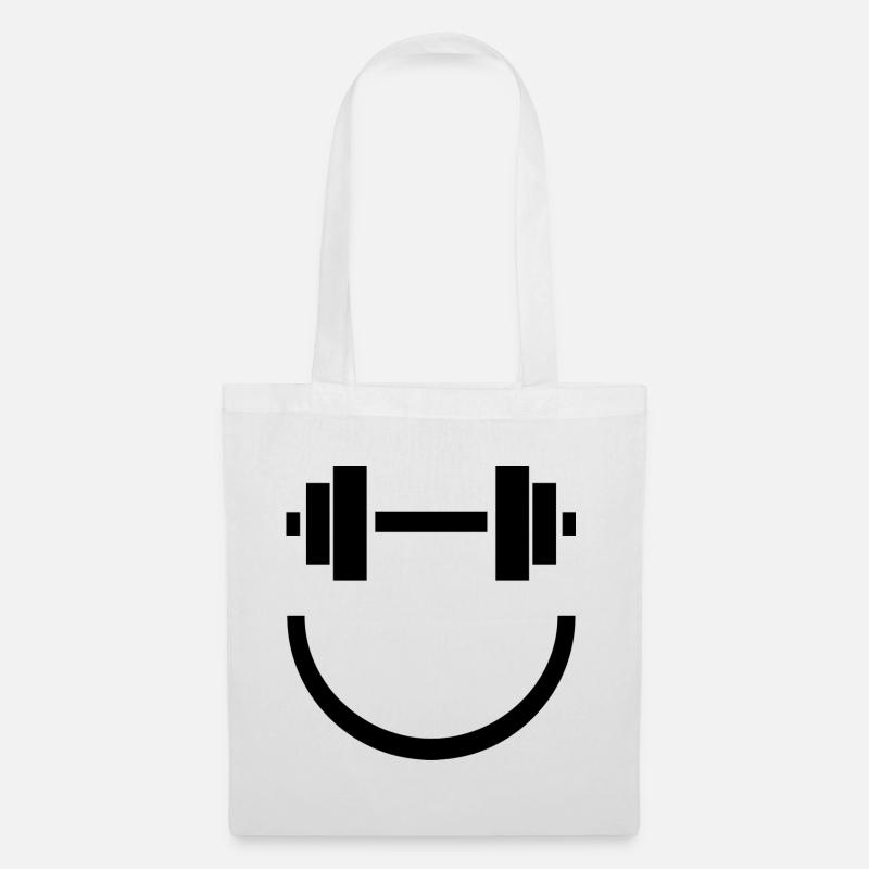 Smile Gains - Stoffbeutel - Weiß