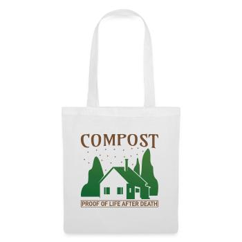 Jardin jardin - Sac en tissu - blanc - Devant