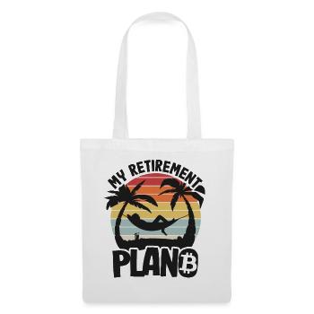 Bitcoin cadeau Vintage BTC disant Crypto - Sac en tissu - blanc - Devant