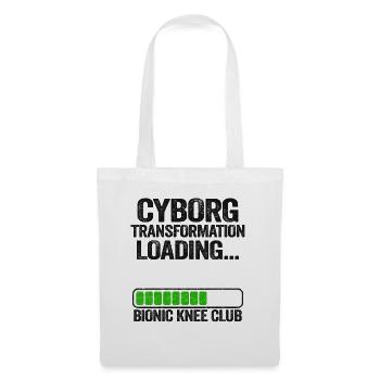 Genoux OP Bonne amélioration Opération Cadeau De Récupération - Sac en tissu - blanc - Devant