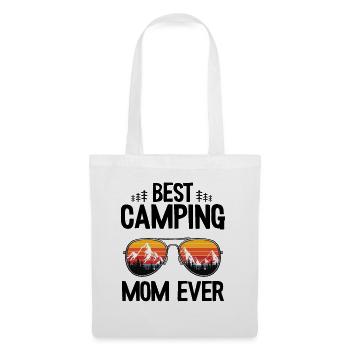 Beste Camping Mama Camper Muttertag Wohnwagen - Stoffbeutel - Weiß - Vorne