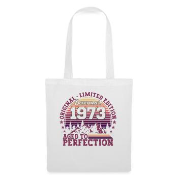 Original December 1973 49th birthday gift - Tote Bag - white - Front
