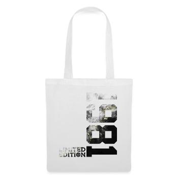 45TH BIRTHDAY 45 YEARS LIMITED EDITION 1981 - Tote Bag - white - Front