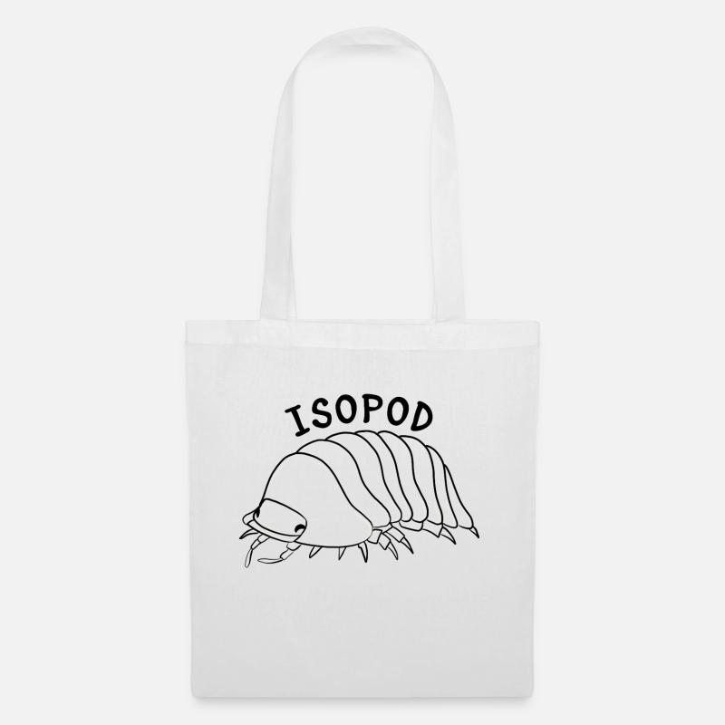 Isopode - Sac en tissu - blanc