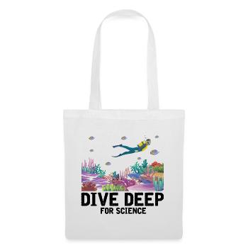 Diving Diver Scientist Marine Biologist Ozea - Tote Bag - white - Front