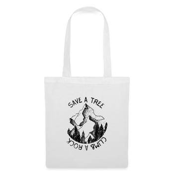 Climbing Bouldering Free Climbing Gift - Tote Bag - white - Front