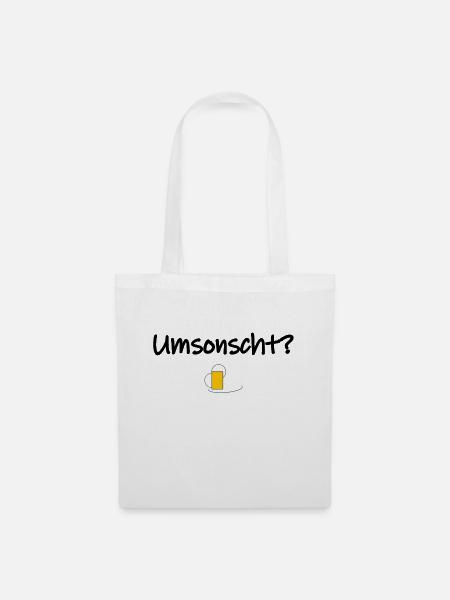 Umsonscht? - Stoffbeutel - Weiß