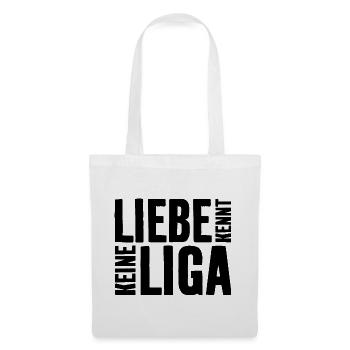 LIEBE KENNT KEINE LIGA - Stoffbeutel - Weiß - Vorne