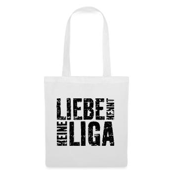 LIEBE KENNT KEINE LIGA - Stoffbeutel - Weiß - Vorne