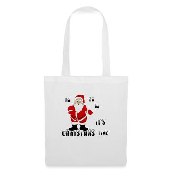 Père Noël laid Noël - Sac en tissu - blanc - Devant