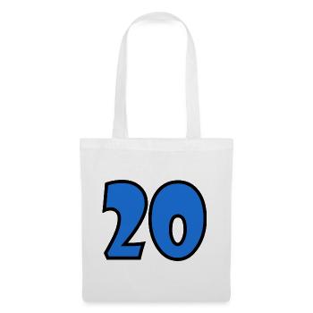 20 - Stoffbeutel - Weiß - Vorne