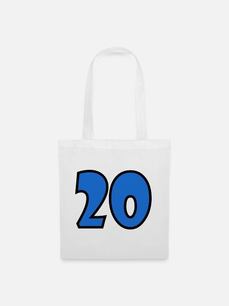 20 - Stoffbeutel - Weiß