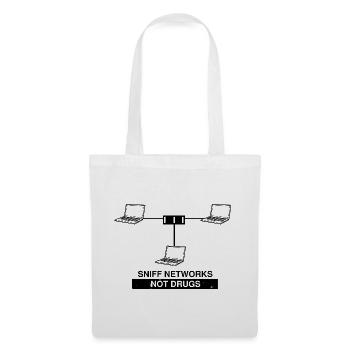 Conception de la cybersécurité pour les pirates informatiques et la cybersécurité - Sac en tissu - blanc - Devant