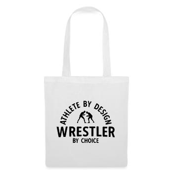 Grappling Martial Arts Wrestling - Stoffbeutel - Weiß - Vorne