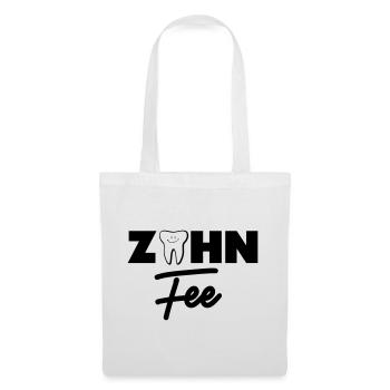 Zahnfee - Stoffbeutel - Weiß - Vorne