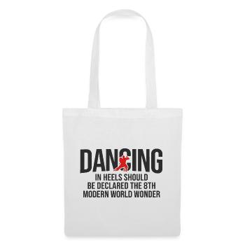 Breakdancing Tanzen für Tänzer - Stoffbeutel - Weiß - Vorne