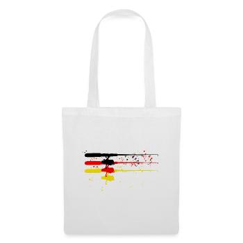Angeln Deutschland - Stoffbeutel - Weiß - Vorne
