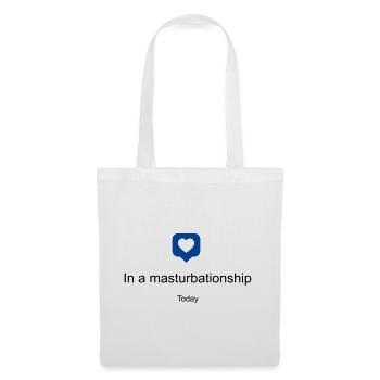 In a masturbationship - Sac en tissu - blanc - Devant
