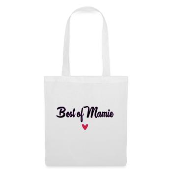 BONNE FÊTE. COEUR. BONNE FÊTE MAMAN. MAMAN - Sac en tissu - blanc - Devant