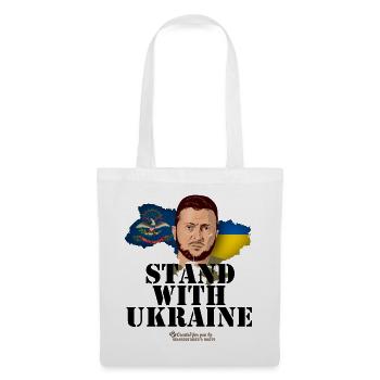 Ukraine Dakota du Nord - Sac en tissu - blanc - Devant