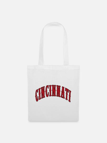 Cincinnati - Stoffbeutel - Weiß