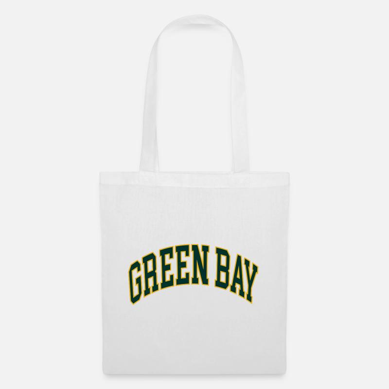 Green Bay - Stoffbeutel - Weiß