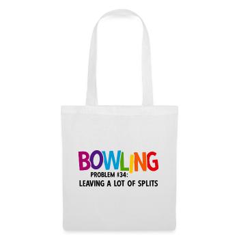 Bowling - Stoffbeutel - Weiß - Vorne