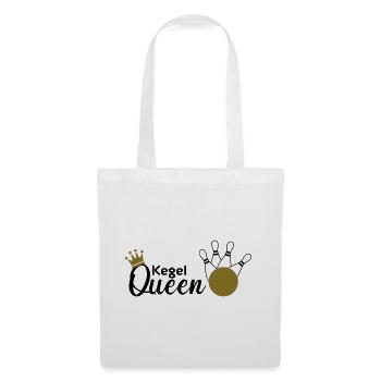 Kegel Queen - Stoffbeutel - Weiß - Vorne