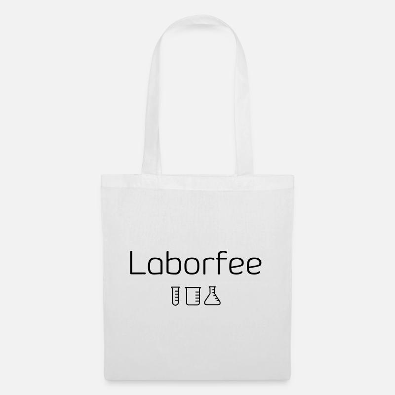Labor Fee Laborfee - Stoffbeutel - Weiß