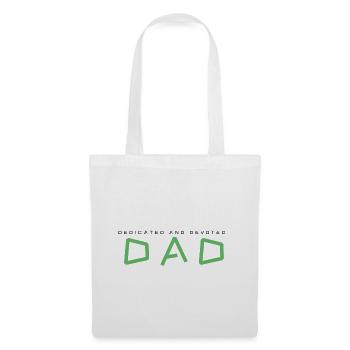 DAD - Sac en tissu - blanc - Devant