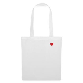 Heart - Tote Bag - white - Front