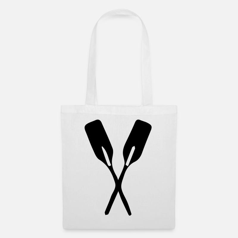 2 paddles - Tote Bag - white