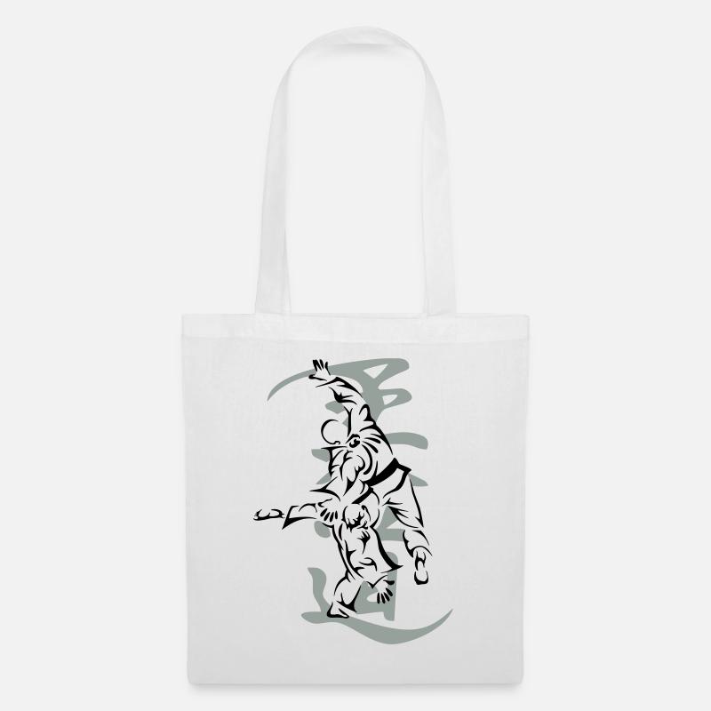 Projection martiale - Sac en tissu - blanc