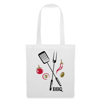BBQ, barbecue, grill, cook - Tote Bag - white - Front
