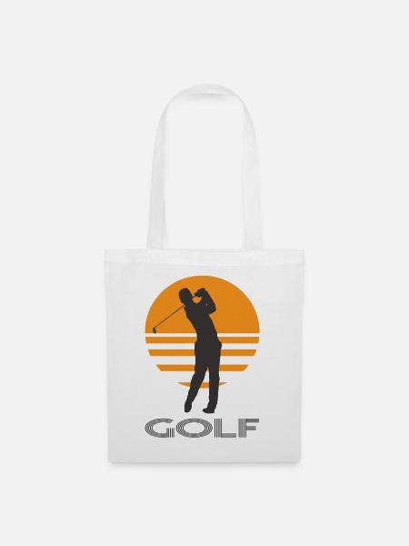 Golf - Stoffbeutel - Weiß