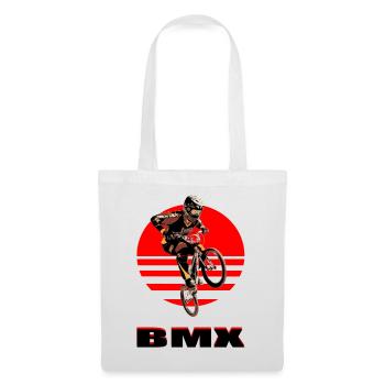 BMX Bike - Stoffbeutel - Weiß - Vorne