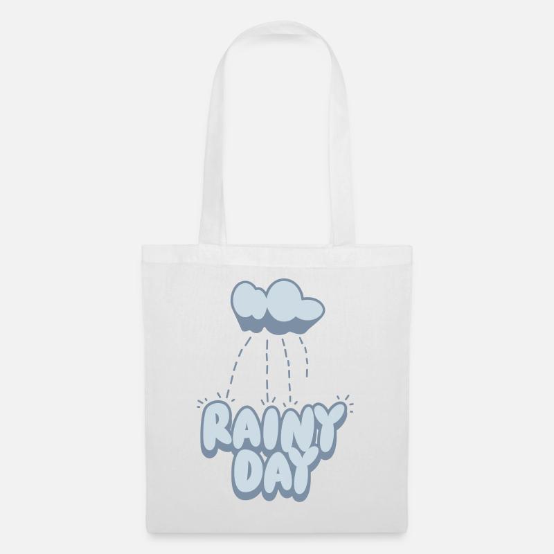 Rainy Day - Tote Bag - white